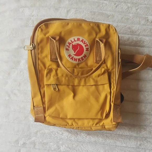 Fjallraven | Bags | Fjallraven Yellow Knken Backpack Iconic 